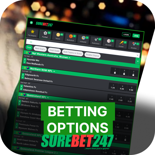 Betting Options