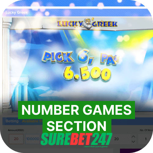 Experience Number Games Section