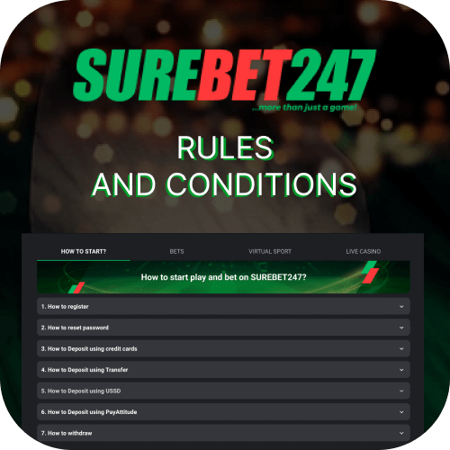 Rules and conditions surebet247